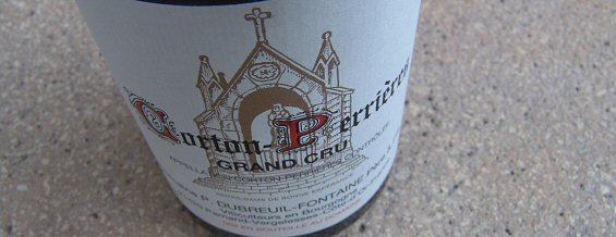 2005 dubreuil-fontaine, corton-perrières