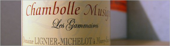 lignier-michelot chambolle musigny gammaires