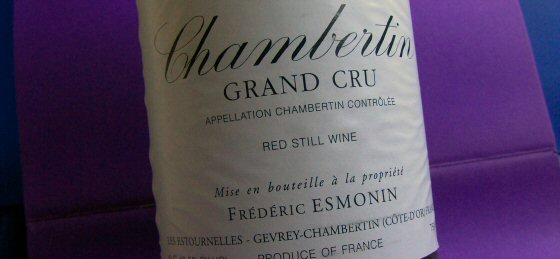 2001 Frédéric Esmonin, Chambertin