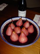 DSC00234 Poached pears and 99 cuvée Duvault-Blochet...