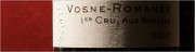 2007 domaine d’eugénie vosne-romanée 1er aux brûlées