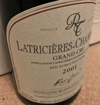 Domaine Rossignol-Trapet – Latricières – Burgundy-Report